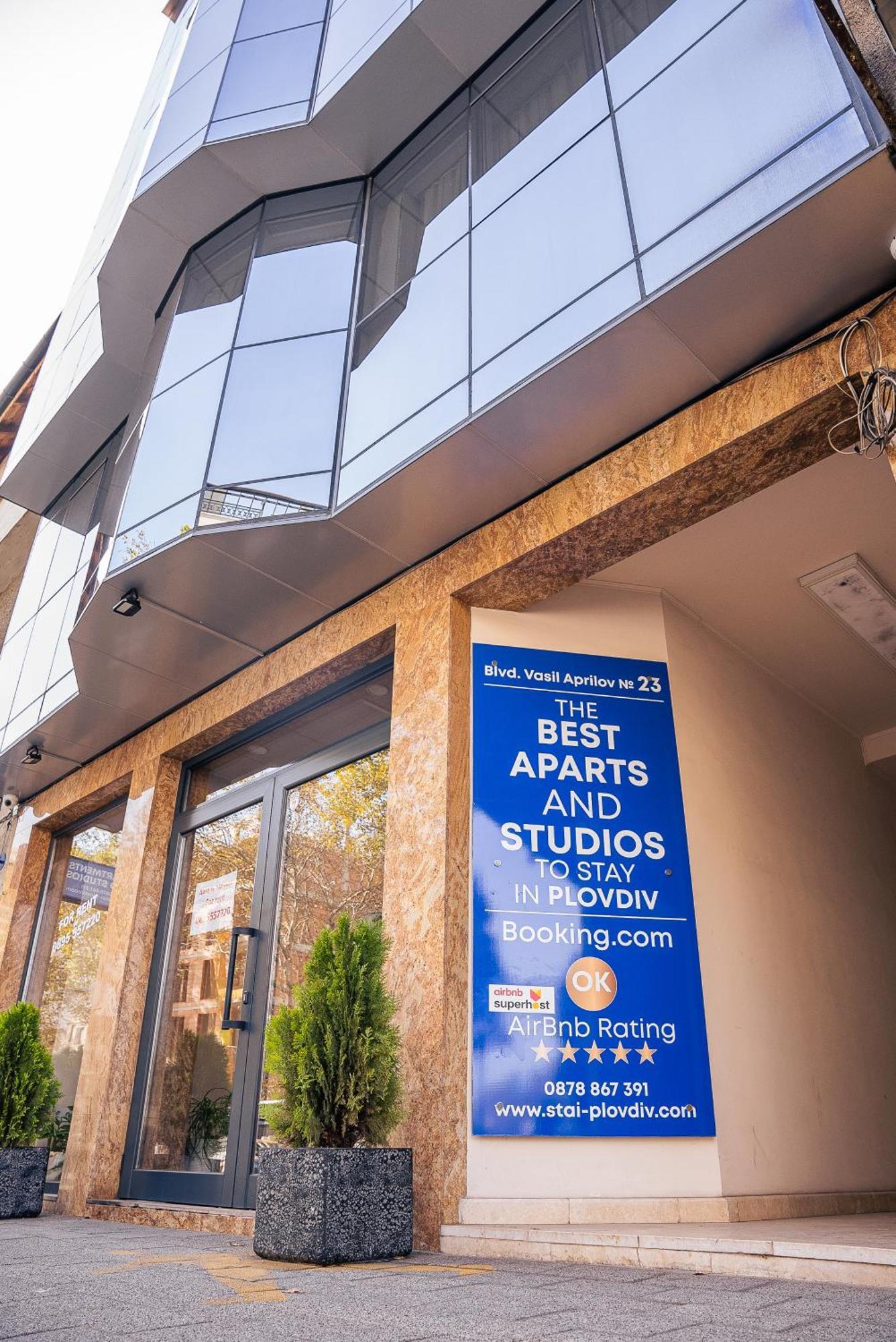 Cityscape Luxury Suites Plovdiv Esterno foto